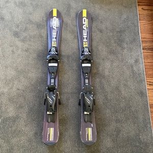 Head Skis 87cm in Great Condition with Adjustable Bindings to Fit Any Boot Size